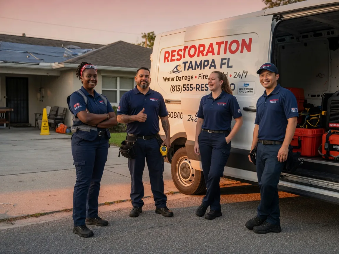 Water Damage Restoration company in West Van Lear, KY